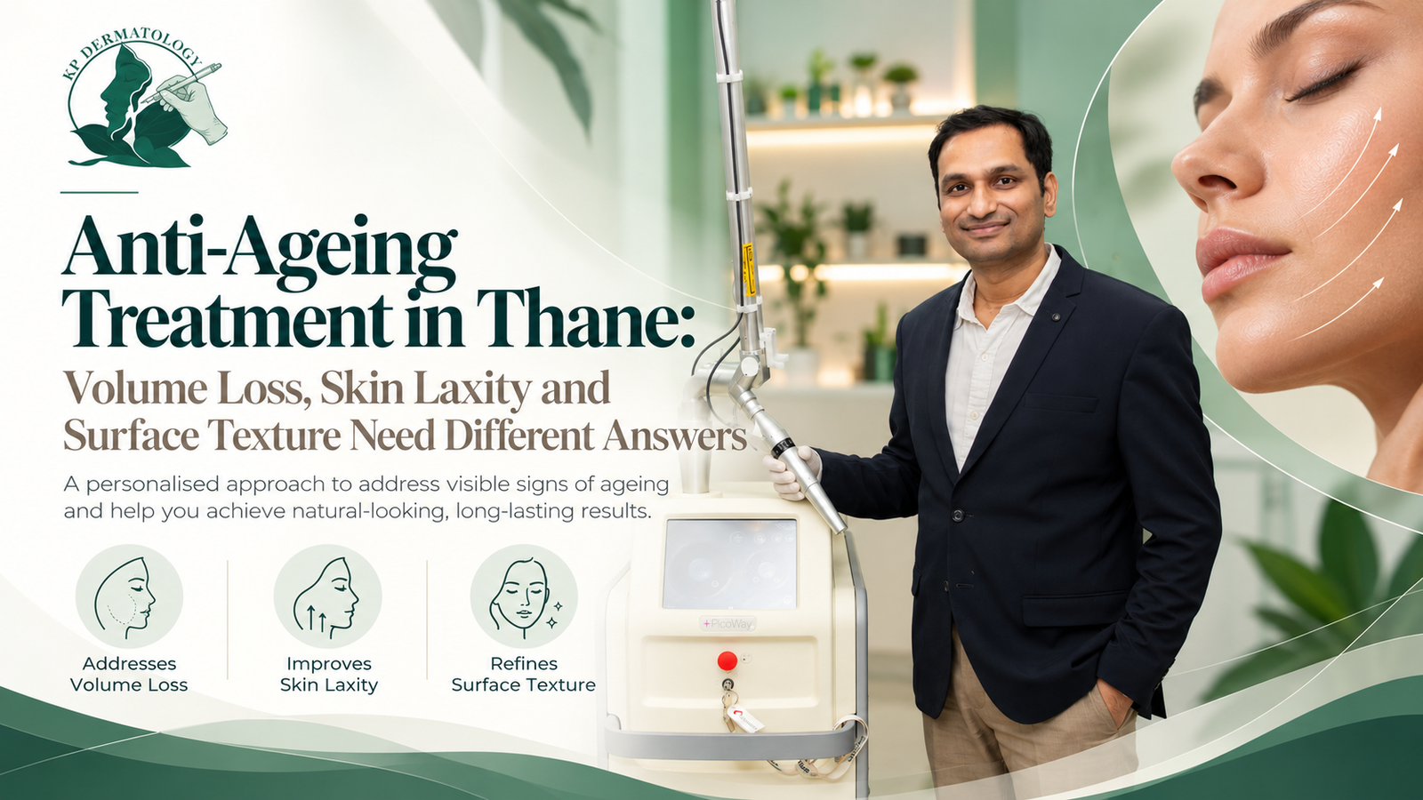 Anti-Ageing Treatment in Thane: Volume Loss, Skin Laxity and Surface Texture Need Different Answers